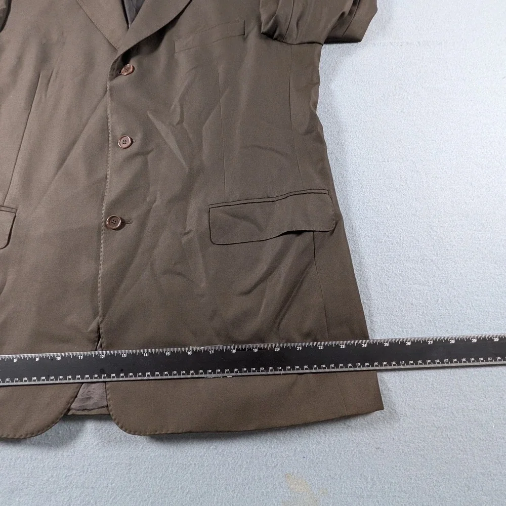 Canali Blazer Mens 56R  100% Wool 3-Button Suit Jacket Made in Italy‎